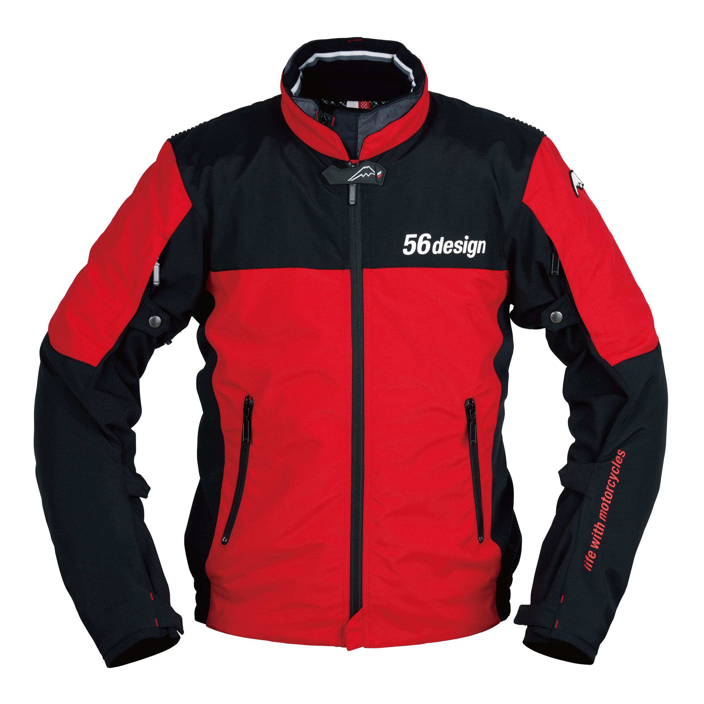 56design GP jacketⅢ black/red Lサイズ 美品-